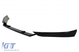 Labbro Estensione Spoiler per VW Passat B8 3G Limousine Variante 15-18 ABT Look Nero-image-6072200