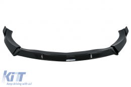 Labbro spoiler anteriore Estensione per Mercedes CLA C117 X117 Sport Line 16-18 Nero lucido-image-6090966