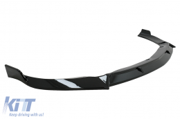 Labbro spoiler anteriore Estensione per Mercedes CLA C117 X117 Sport Line 16-18 Nero lucido-image-6090968