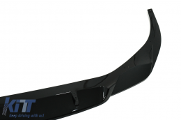 Labbro Spoiler Paraurti Anteriore per BMW Serie 7 G11 G12 LCI M Sport 02.2019+ Nero lucido-image-6083789