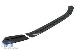 Labbro spoiler paraurti anteriore per BMW X3M G01 X4M G02 2018-2020 M Sport Carbonio Look-image-6088354