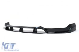 Labbro Spoiler Paraurti Anteriore per BMW X6 G06 X6M 2019+ Nero lucido-image-6083716