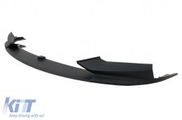 Labbro Spoiler Paraurti per BMW 5er F10 F11 Berlina Touring 11-17 Nero opaco-image-6105477