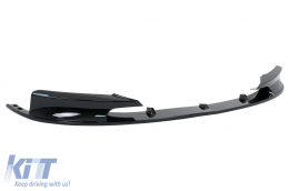 Labbro spoiler paraurti per BMW Serie 3 F30 Berlina F31 Touring 11-19 nero lucido-image-6100991