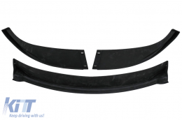 Labbro Spoiler per BMW 5 E60 E61 M5 OE paraurti 03-10 nero lucido-image-6083782