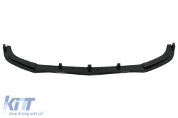 Labio alerón delantero Para Mercedes E W212 S212 Facelift Sport Line 13-16 Negro brillante-image-6090985