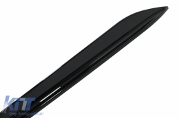 Labio Spoiler para BMW 3 G20 G21 18+ Faldones M Sport Negro brillante-image-6084956