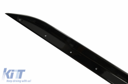 Labio Spoiler para BMW 3 G20 G21 18+ Faldones M Sport Negro brillante-image-6084959