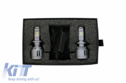 Lampadine KIT H7 6500K ad alta potenza per fari di conversione a LED per auto-image-6060251