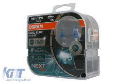 Lampe frontale OSRAM COOL BLUE INTENSE NEXT GEN H1 64150CBN-HCB 12V boîte 2 pcs-image-6088693