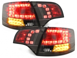 LED стопове подходящи за AUDI A4 Avant B7 04-08_ LED мигачи _черни-image-60668