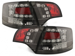 LED стопове подходящи за AUDI A4 Avant B7 04-08_ LED мигачи _черни-image-60669