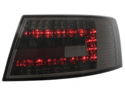 LED стопове подходящи за AUDI A6 4F Лимузина 04-08 дим-image-65664