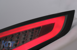 LED BAR Taillights suitable for Porsche 911 997 (2004-2009) Smoke with Dynamic Turning Signal-image-6099360