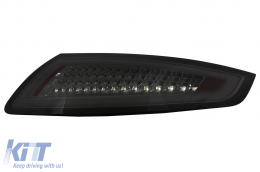 LED BAR Taillights suitable for Porsche 911 997 (2004-2009) Smoke with Dynamic Turning Signal-image-6099367