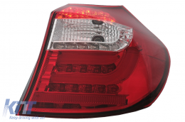 LED Barra luminosa Luci posteriori per BMW Serie 1 E81 E87 2004-08.2007 rosso chiaro-image-6088668