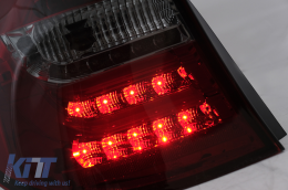 LED Barra luminosa Luci posteriori per BMW Serie 1 E81 E87 2004-08.2007 Fumo Rosso-image-6100446