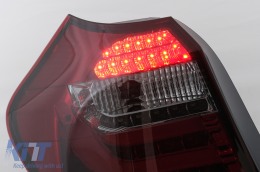 LED Barra luminosa Luci posteriori per BMW Serie 1 E81 E87 2004-08.2007 Fumo Rosso-image-6100448