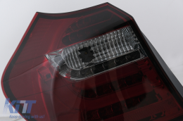 LED Barra luminosa Luci posteriori per BMW Serie 1 E81 E87 2004-08.2007 Fumo Rosso-image-6100454