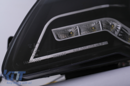 LED DRL Angel Eyes Fari Proiettore per VW Passat B6 3C 03.2005-2010 Nero-image-6098065