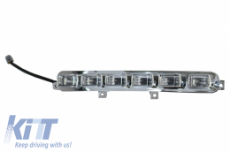 LED DRL Diurna per estensione spoiler paraurti per Mercedes Classe G W463 89-17-image-6025253