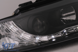 LED DRL Fari per Audi A4 Cabriolet B6 8H7 8HE 2002-2006 Nero-image-6099113