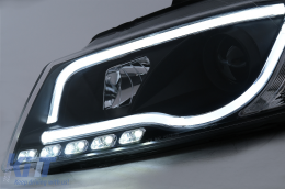 LED DRL fényszórók Audi A3 8P Facelift Hatchback Sportback (2008-2012) Fekete-image-6100089