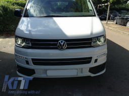 Дневни светлини LED DRL подходящи за VW Transporter Multivan Caravelle T5.1 Facelift (2010-2015)-image-6051608