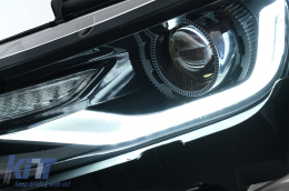 Фарове LED DRL , подходящи за Chevrolet Camaro Mk5 Facelift (2014-2015) Последователни кехлибарени Динамичен Въртящи се светлини Преобразуване на 2016+ Визия-image-6068714