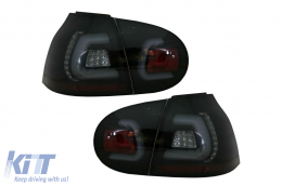 LED Fanali per VW Golf V 5 2004-2009 Luci Smoke Black Urban Style-image-6067624