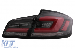 LED Fanali posteriori per BMW Serie 5 F10 11-17 Segnale di svolta sequenziale dinamico-image-6096152