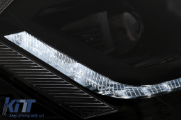 LED Fari per VW Golf 7 12-17 Facelift G7.5 R Line Look Luci Svolta Sequenziali-image-6105939