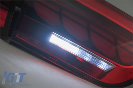 
LED Hátsó lámpa BMW 4 F32 F33 F36 (2013-03.2019) modellekhez, piros/átlátszó, dinamikus irányjelző -image-6086315