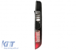 LED Hátsó lámpa Ford Focus MK2 Hatchback (2008-2011) modellekhez, fekete-image-6088696