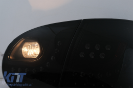 
LED Hátsó lámpa futófényes, füst/fekete, Hátsó lökhárító hosszabbítással és küszöb spoilerrel, VW Golf 5 (2004-2007) modellekhez, GTI 30 Dizájn-image-6070221