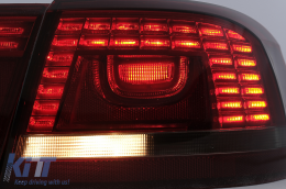 LED Hátsó Lámpa VW Passat 3C B7 Sedan (10.2010-10.2014) piros füst-image-6097183