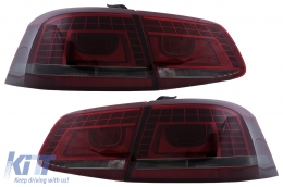 LED Hátsó Lámpa VW Passat 3C B7 Sedan (10.2010-10.2014) piros füst-image-6097185