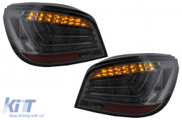 LED hátsó lámpák BMW 5 E60 LCI (2007-2010) modellekhez, füst szín-image-6101183