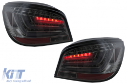 LED hátsó lámpák BMW 5 E60 LCI (2007-2010) modellekhez, füst szín-image-6101186