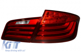 LED Hátsó lámpák M Performance BMW 5 Series F10 (2011-2017) piros áttetsző LCI Design-image-6024693