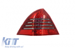 Led Hátsó lámpák  Mercedes Benz C-osztály W203 (2000-2007) Piros/Sötétített-image-6006638