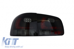 LED Hátsó lámpák  Volkswagen Touareg 2002 - 2010 fekete sötétített-image-6008423