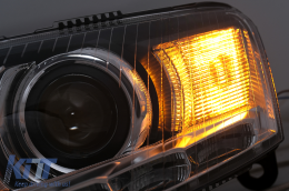 LED Headlights suitable for Audi A6 4F C6 (2008-2011) Facelift Design-image-6103543