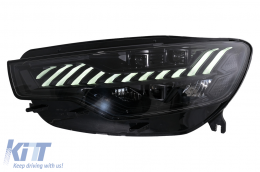 LED Headlights suitable for Audi A6 4G (2011-2014) Facelift Design conversion from Xenon to LED-image-6104795