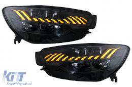 LED Headlights suitable for Audi A6 4G (2011-2014) Facelift Design conversion from Xenon to LED-image-6104808