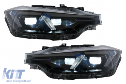 LED Headlights suitable for BMW 3 Series F30 F31 Sedan Touring (10.2011-2019) Upgrade to G20 2024 Design-image-6105713