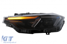 LED Headlights suitable for BMW 3 Series F30 F31 Sedan Touring (10.2011-2019) Upgrade to G20 2024 Design-image-6105716