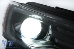 LED Headlights suitable for Jeep Grand Cherokee IV WK2 Facelift (2014-2020) Dynamic Turning Lights and Start-up Display-image-6110615