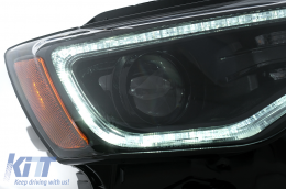 LED Headlights suitable for Jeep Grand Cherokee IV WK2 Facelift (2014-2020) Dynamic Turning Lights and Start-up Display-image-6110618