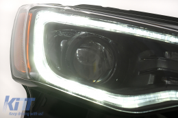 LED Headlights suitable for Jeep Grand Cherokee IV WK2 Facelift (2014-2020) Dynamic Turning Lights and Start-up Display-image-6110625